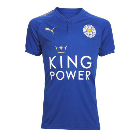 Leicester City 2017/18 Home Soccer Jersey